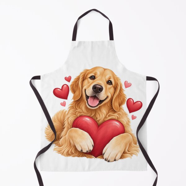 Item preview, Golden Retriever Love – Heart Hug designed and sold by Christian Weiss.