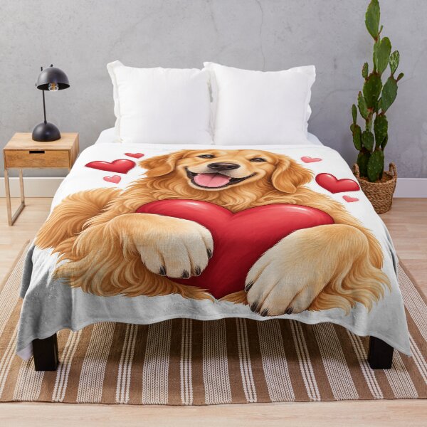 Item preview, Golden Retriever Love – Heart Hug designed and sold by Christian Weiss.