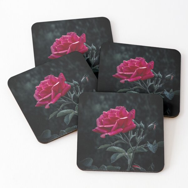 Item preview, Dark Moody Red Rose Gothic Romance Botanical Photo designed and sold by Dzulo.