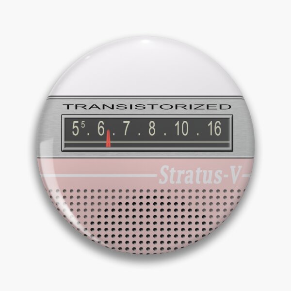 Item preview, Transistor Radio - Stratus-V in Shell Pink designed and sold by ubiquitoid.