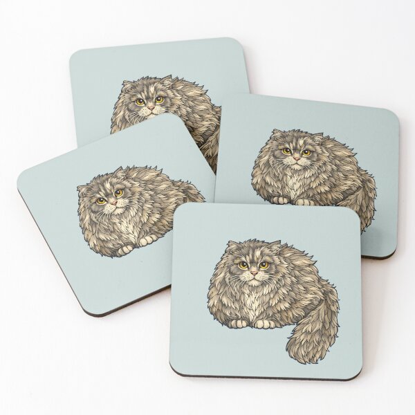 Item preview, British longhair cat designed and sold by Christopher Geary.