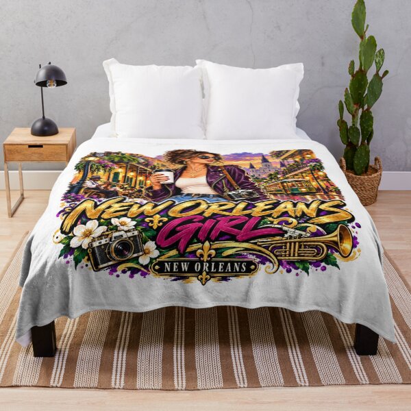 Item preview, New Orleans Girl French Quarter Jazz designed and sold by lorand-designs.