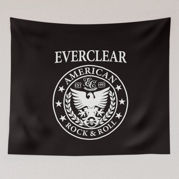 Item preview, Everclear Band Eagle Crest Emblem Black designed and sold by Scratch-Rainbow.