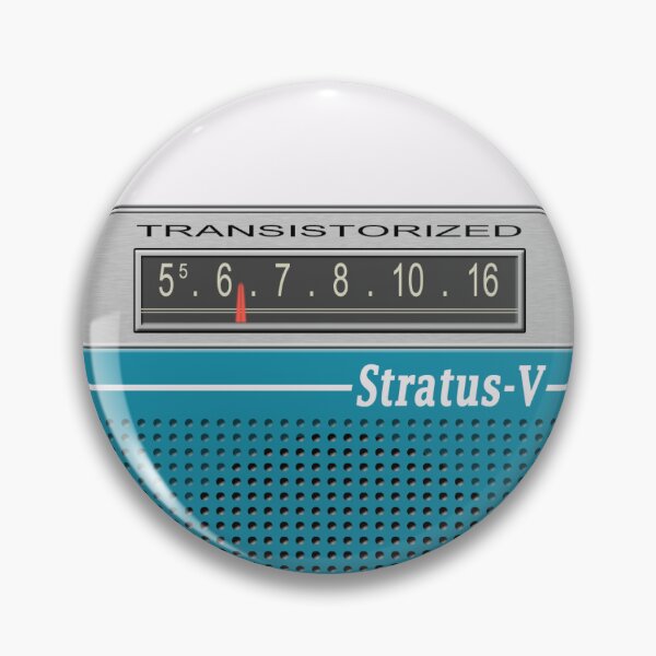 Item preview, Transistor Radio - Stratus-V in Aqua designed and sold by ubiquitoid.