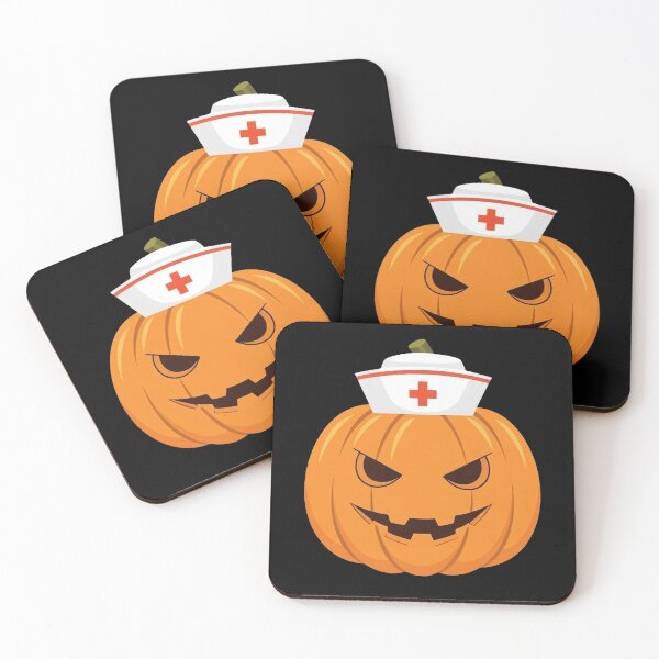 Item preview, Halloween Pumpkin Spooky Nurse Jack O Lantern Medical designed and sold by PGRprint.