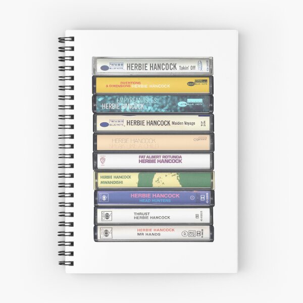 Item preview, Herbie Hancock - Studio Albums - Vintage Cassette Print designed and sold by Mr Mustard Prints.
