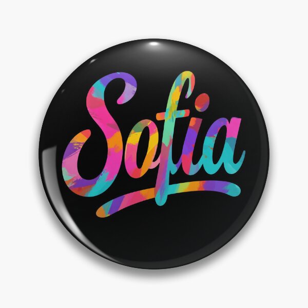 Aperçu de l'œuvre Sofia Rainbow Script créée et vendue par Jennie046Shelle.