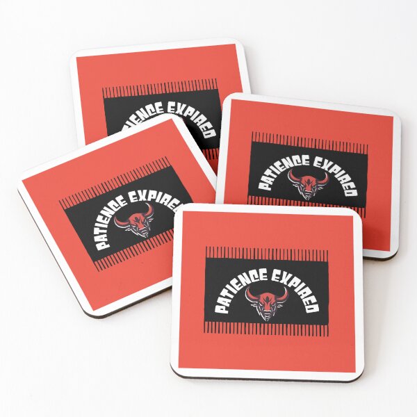 Item preview, Bull Patience Expired – Funny Animal Humor designed and sold by Visualfuse.