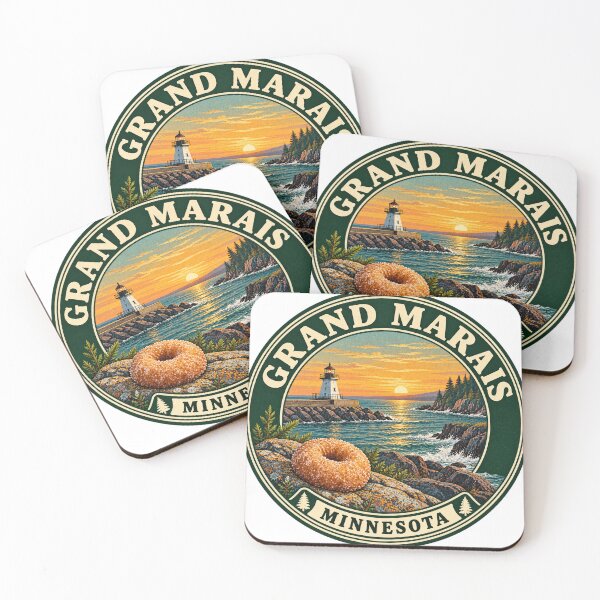 Aperçu de l'œuvre Ely Minnesota Vintage Travel Badge créée et vendue par mnkyride.