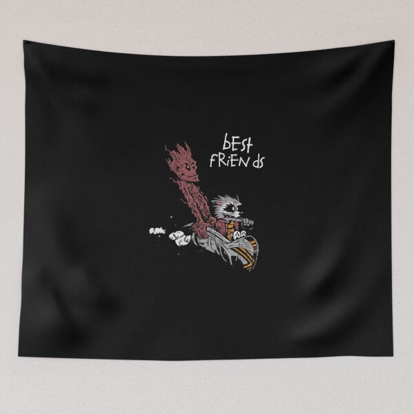 Item preview, Sci-Fi Space Raccoon Tree Monster Friendship designed and sold by InesKreiger46.