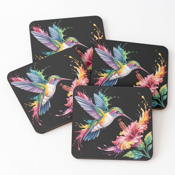Item preview, Hummingbird Tropical Flower Garden Bird designed and sold by Moscettakkk.