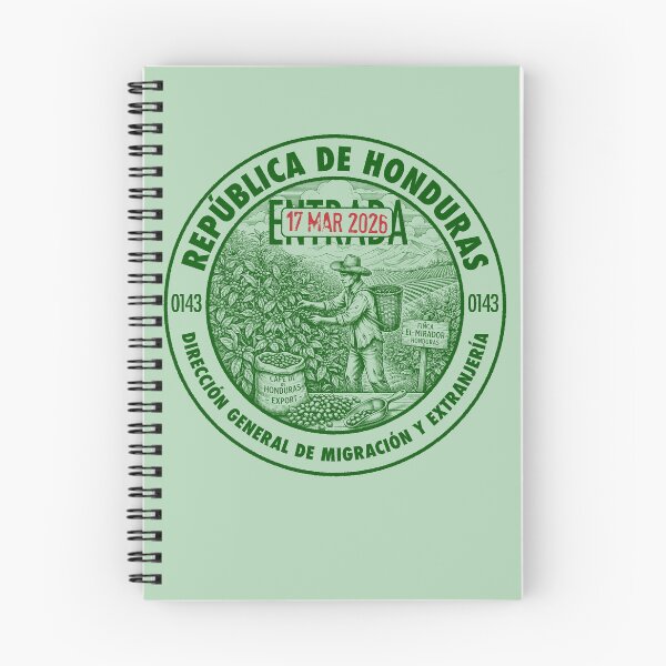 Item preview, Passport Stamp - Honduras designed and sold by travelwitheric.