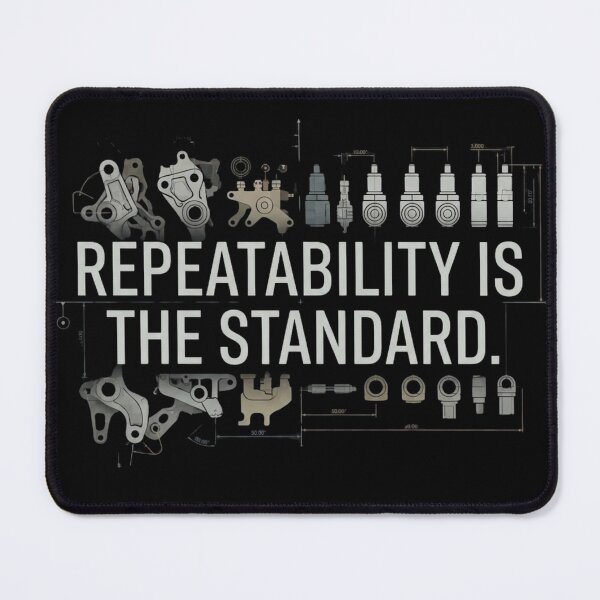 Item preview, Repeatability Is the Standard Manufacturing Quality Engineering designed and sold by Amr Darwish Graphic designer.