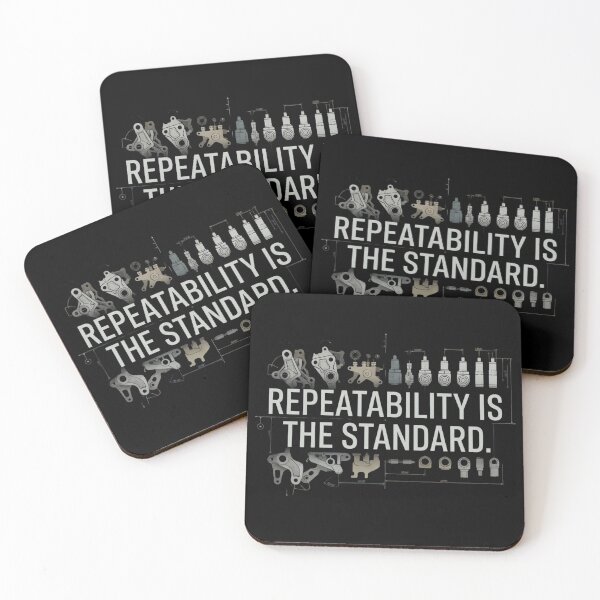 Item preview, Repeatability Is the Standard Manufacturing Quality Engineering designed and sold by Amr Darwish Graphic designer.