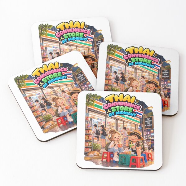 Item preview, Thai Convenience Store at Midnight – Thailand Night Life Memory designed and sold by Pali's shop.