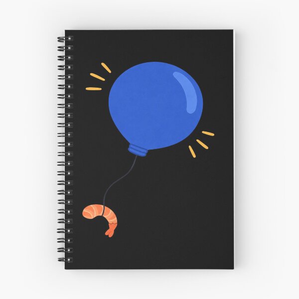 Item preview, Blue Balloon Shrimp designed and sold by CassandraCasey.