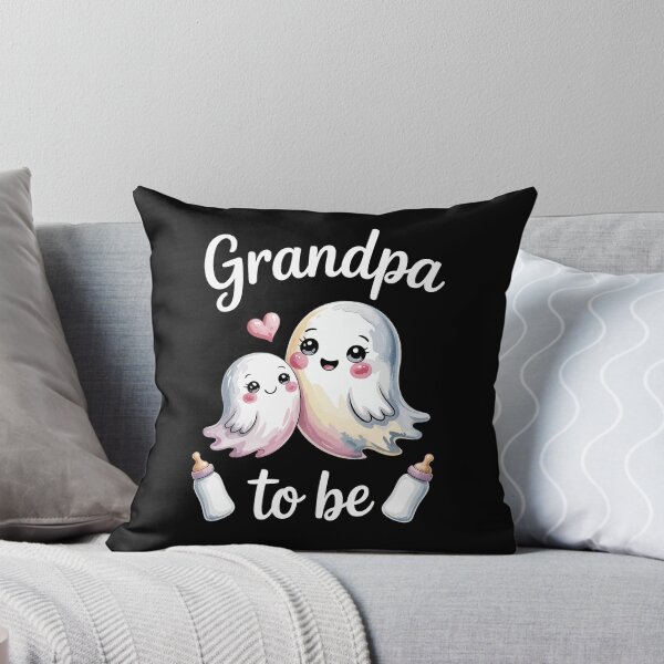 Item preview, Grandpa To Be – Cute Ghost Halloween Pregnancy Reveal Art designed and sold by jkrphoto.