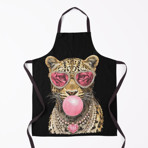Item preview, Glam Leopard Heart Sunglasses Bubble Gum Fashion Animal designed and sold by Moscettakkk.
