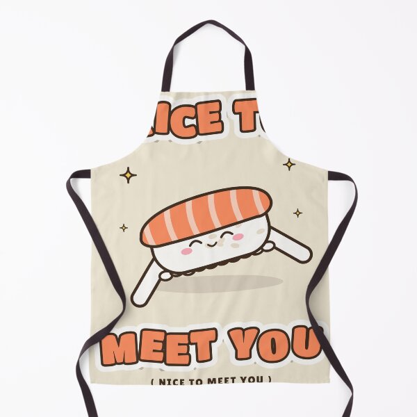 Artikelvorschau, Rice to Meet You Cute Sushi Pun entworfen und verkauft von somebasic.