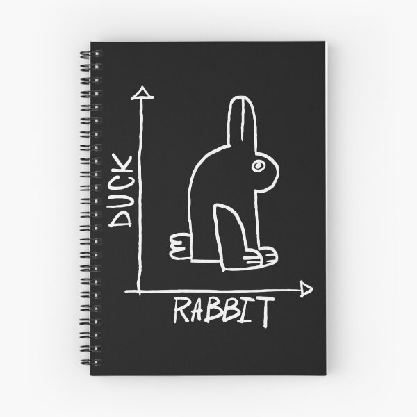 Item preview, Duck Rabbit Illusion Perception Psychology Brain Teaser Clever Gift designed and sold by Moscettakkk.