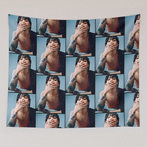 Item preview, Modern Asian Pop Vocalist Tattoo Portrait Graphic designed and sold by shakirah328.