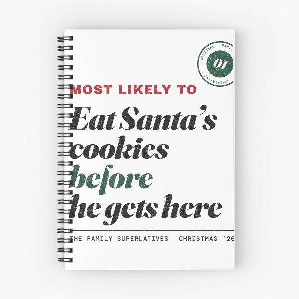 Item preview, Most Likely To Eat Santa's Cookies Funny Matching Family Christmas Shirt designed and sold by UnivStore.