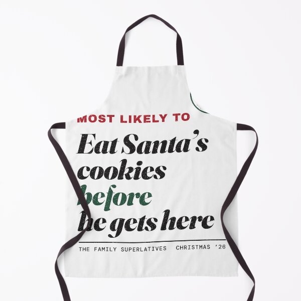 Item preview, Most Likely To Eat Santa's Cookies Funny Matching Family Christmas Shirt designed and sold by UnivStore.