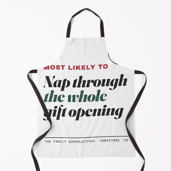 Item preview, Most Likely To Nap Through The Gift Opening Funny Matching Family Christmas Shirt designed and sold by UnivStore.