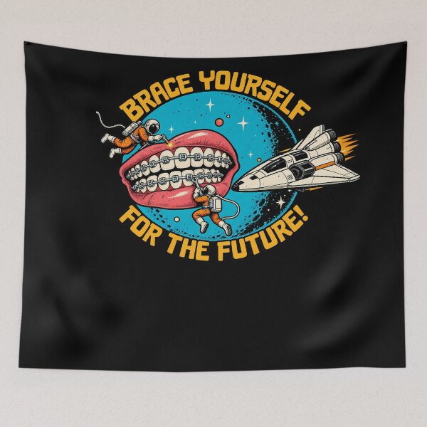 Item preview, Brace Yourself for the Future designed and sold by burrito-site.