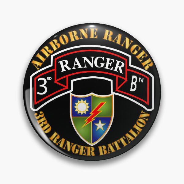 Artikelvorschau, SOF - 3. Ranger-Bataillon - Airborne Ranger mit DS X 300 entworfen und verkauft von Military Insignia Products.