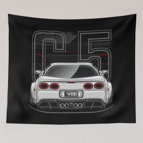 Item preview, Chevy Corvette C5 (Speedway White) designed and sold by JioojiProject.