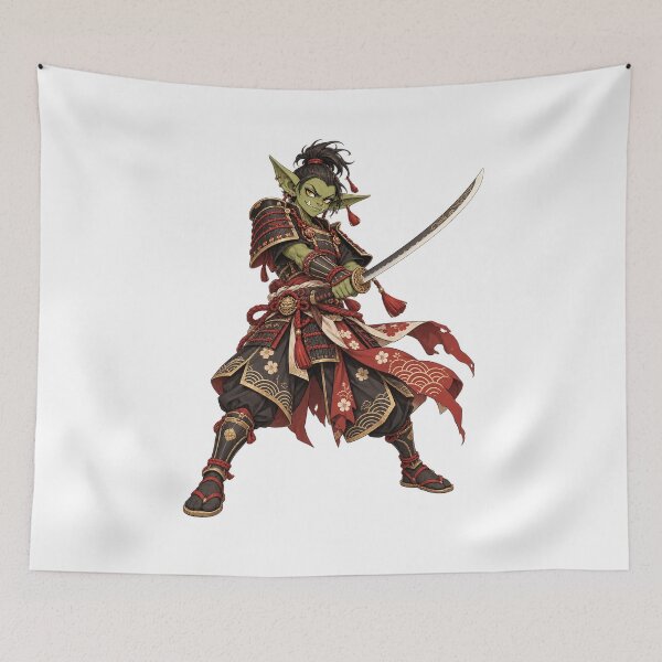 Item preview, Goblin Samurai Warrior designed and sold by Christian Weiss.