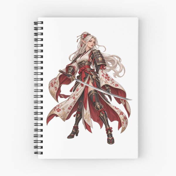 Item preview, Crimson Blossom Elf Samurai designed and sold by Christian Weiss.