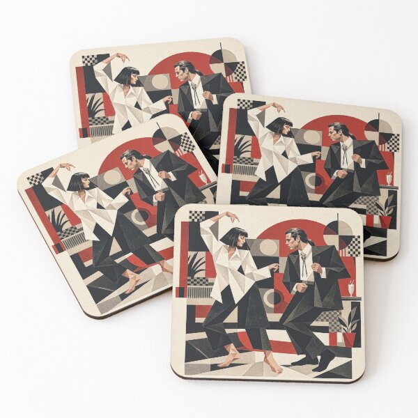 Item preview, Mia y Vincent bailan designed and sold by andreisky.