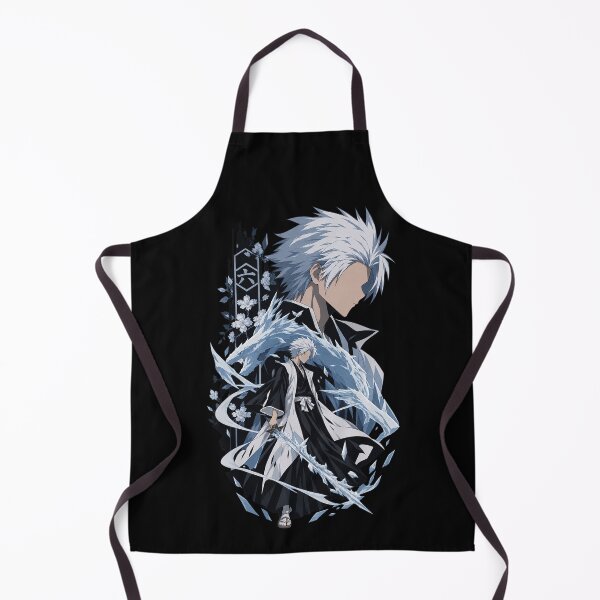 Aperçu de l'œuvre Affiche du Dragon de Glace de Toshiro Hitsugaya – Illustration de Bleach créée et vendue par · GAMING SOUL ·.