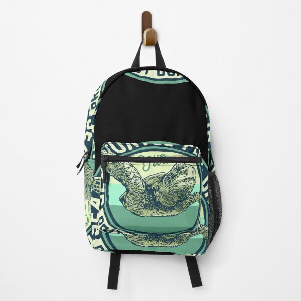 Item preview, Sea Turtle Florida - Protect Our Ocean Retro Badge designed and sold by Jackson-Will.