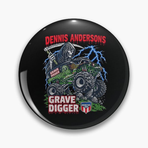 Item preview, Grave Digger Monster Truck designed and sold by Pria1960.