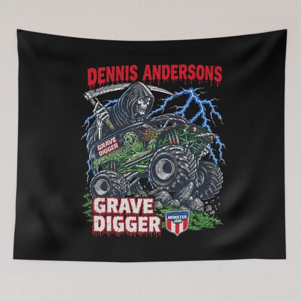Item preview, Grave Digger Monster Truck designed and sold by Pria1960.