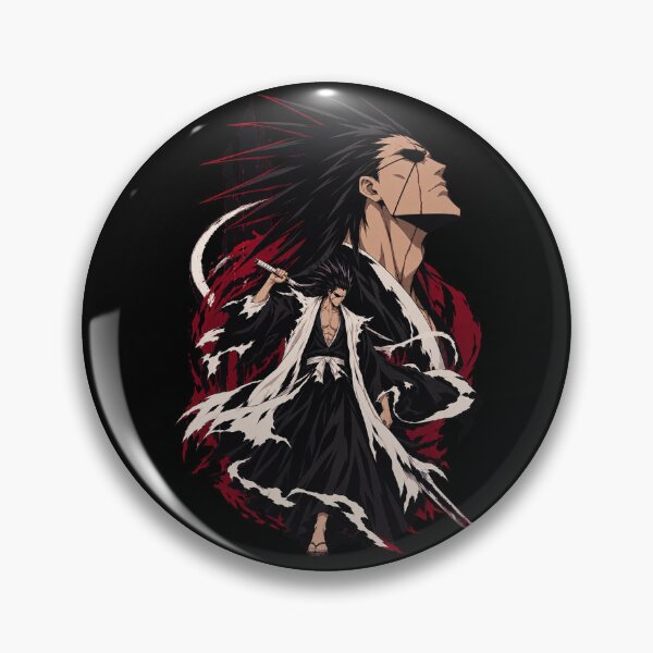 Item preview, Kenpachi Zaraki Silhouette Poster – Bleach Anime Art designed and sold by · GAMING SOUL ·.
