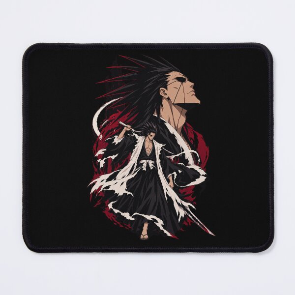 Item preview, Kenpachi Zaraki Silhouette Poster – Bleach Anime Art designed and sold by · GAMING SOUL ·.