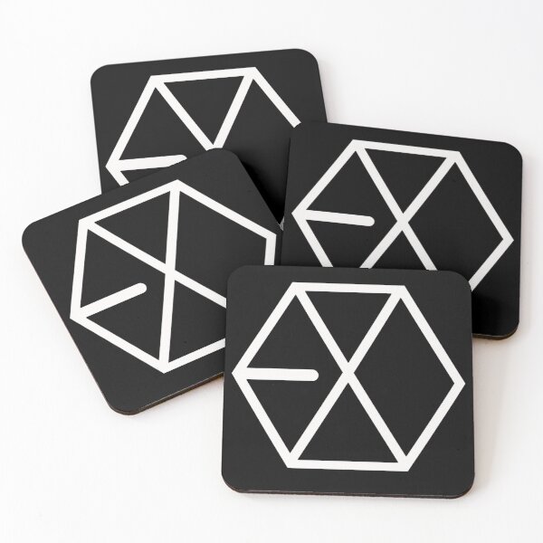 Item preview, Logotipo de EXO en arte lineal minimalista designed and sold by Jennie046Shelle.