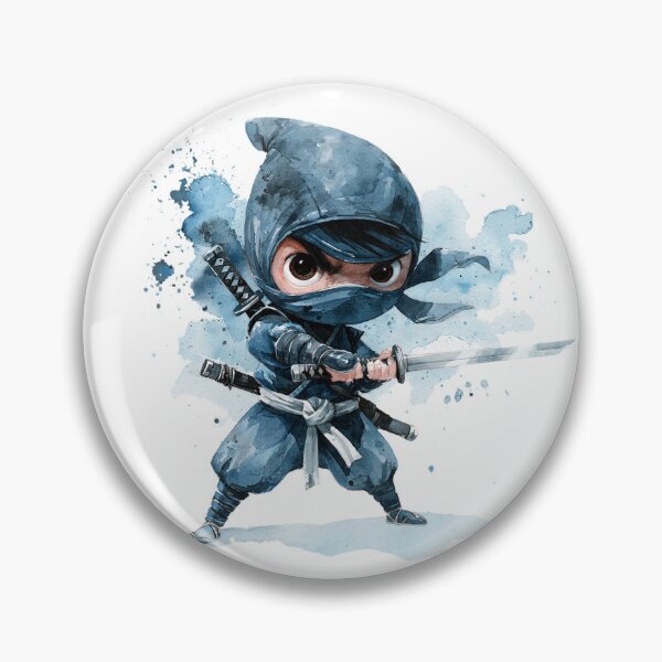 Item preview, Japanese Ninja Kid Cute Illustration designed and sold by sunset-capturer.