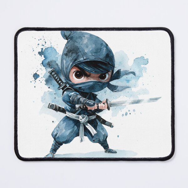Item preview, Japanese Ninja Kid Cute Illustration designed and sold by sunset-capturer.