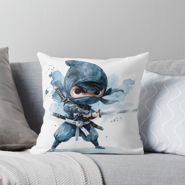 Aperçu de l'œuvre Illustration mignonne d'un enfant ninja japonais créée et vendue par sunset-capturer.