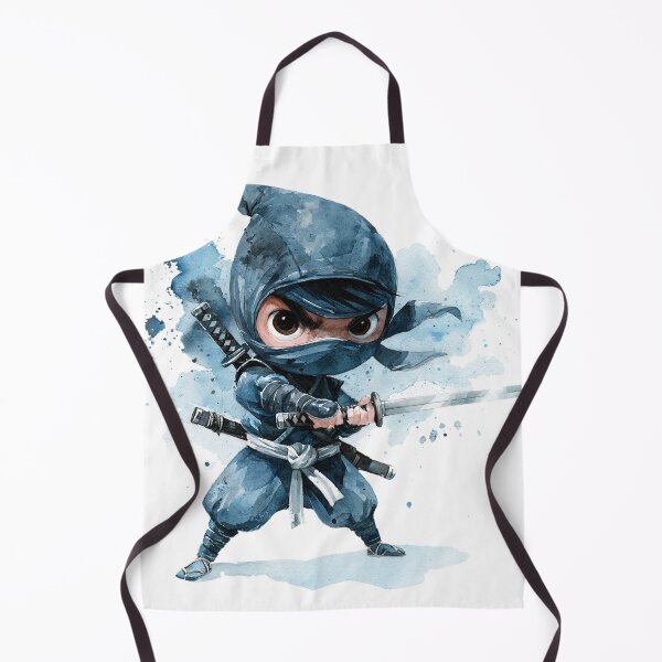 Aperçu de l'œuvre Illustration mignonne d'un enfant ninja japonais créée et vendue par sunset-capturer.