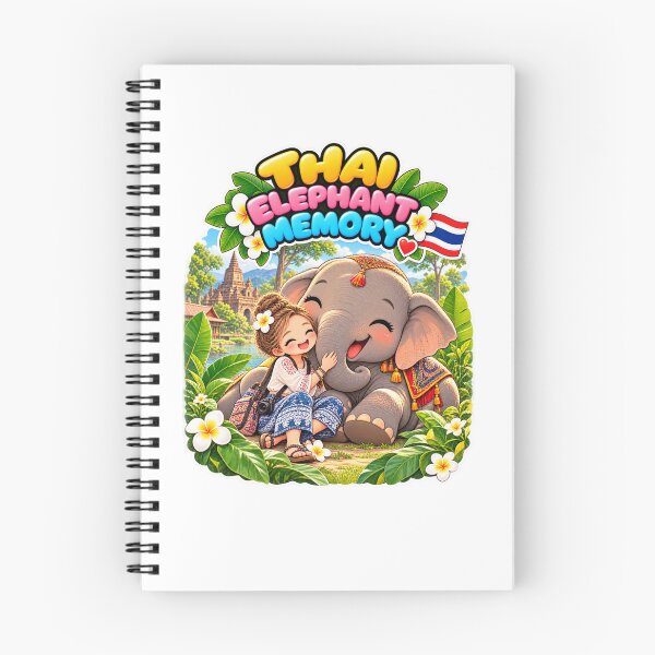 Item preview, Thai Elephant Memory – Sweet Thailand Travel Moment designed and sold by Pali's shop.