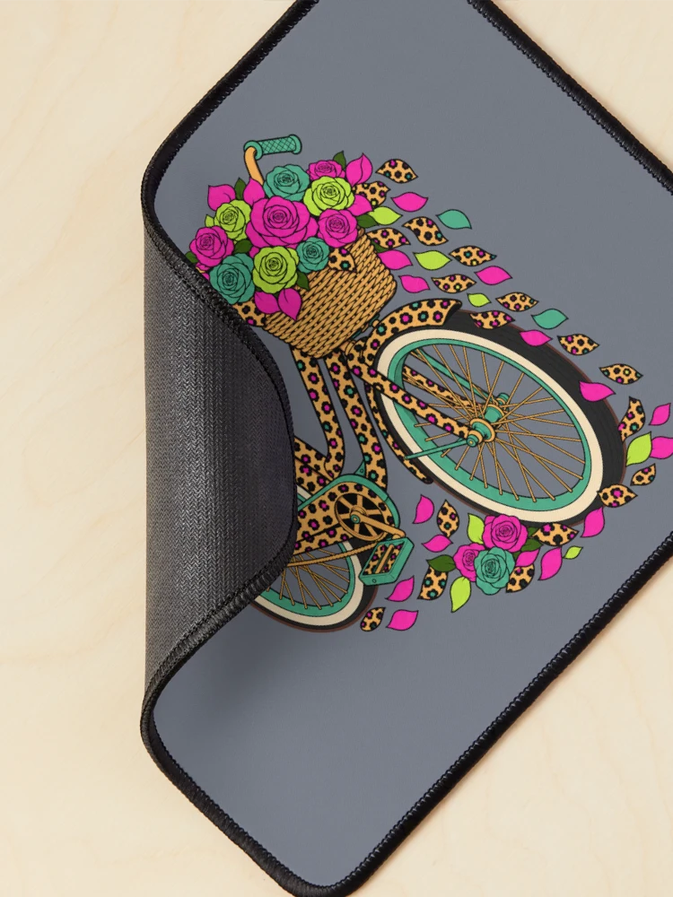 Thumbnail 2 of 5, Mouse Pad, Wild Roses Ride designed and sold by Aimetoi.