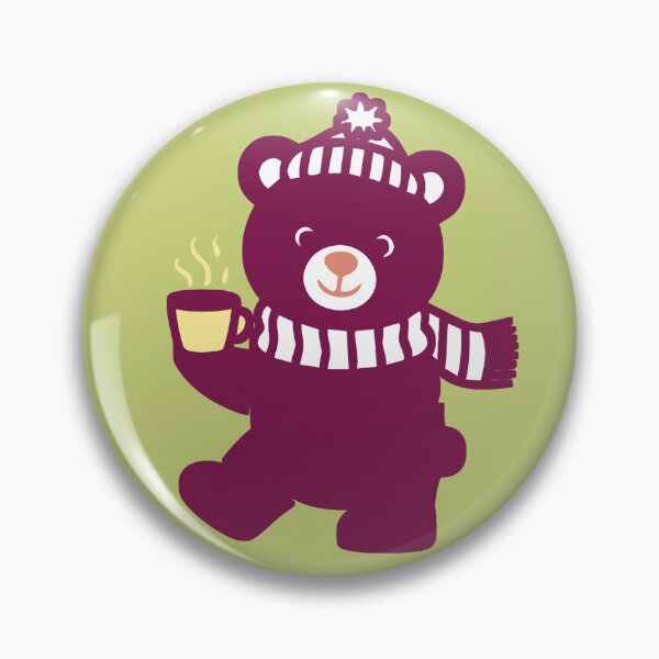 Item preview, Christmas Teddy Bear Cozy Coffee Winter Hygge Christmas designed and sold by AstronautMerch.