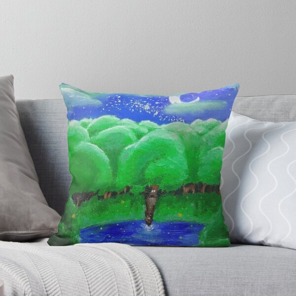 Item preview, Moment under night Sky int the forest at the lake side designed and sold by funinon0.