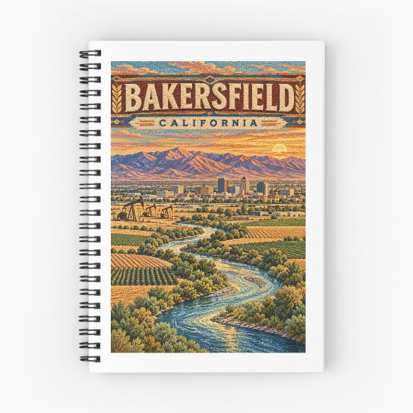 Item preview, Bakersfield - California  designed and sold by GoodOldVintage.